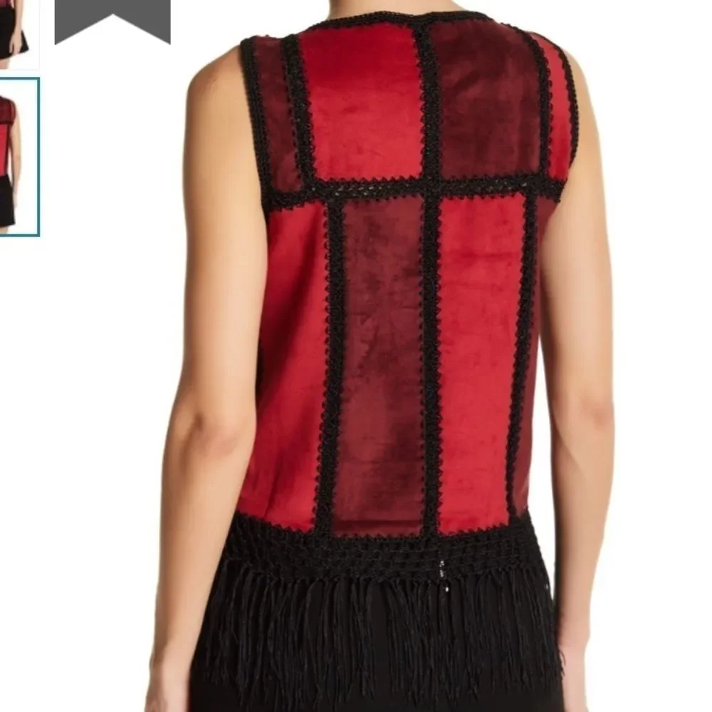 ✨JUST IN✨Patchwork Woven Shell - Picture 2 of 5